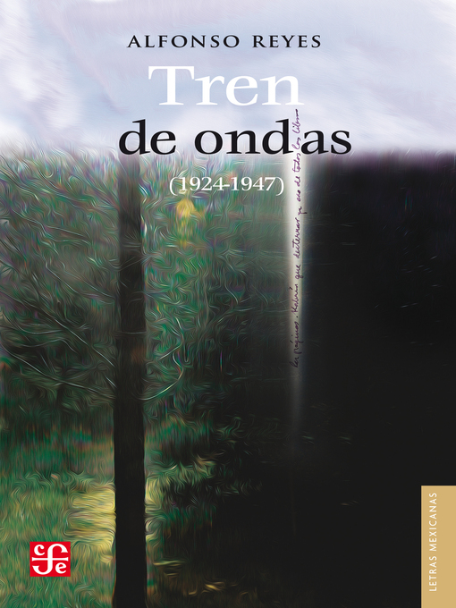 Detalles del título Tren de ondas de Alfonso Reyes - Lista de espera